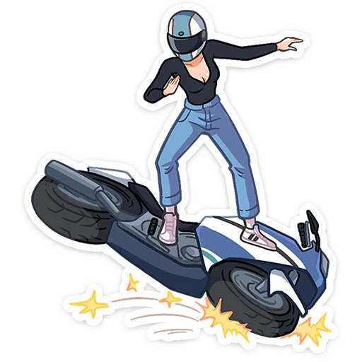 👱‍♀️ Стикер «Наоко» для Telegram