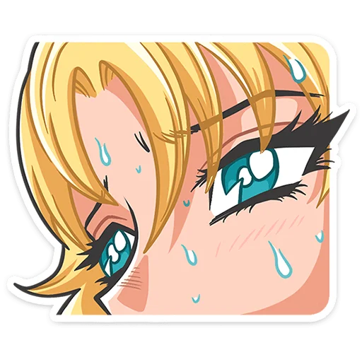 👱‍♀️ Стикер «Наоко» для Telegram