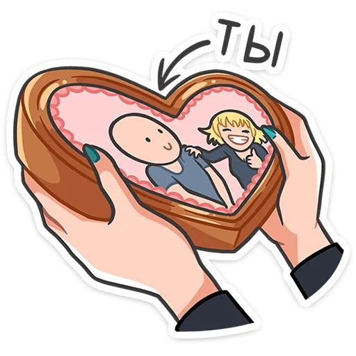 👱‍♀️ Стикер «Наоко» для Telegram
