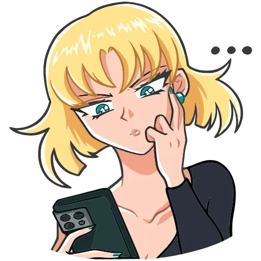 🤔 Эмодзи «Наоко» для Telegram