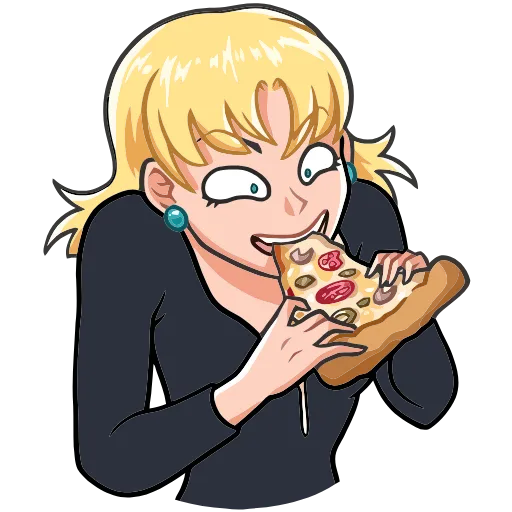 🍕 Эмодзи «Наоко» для Telegram