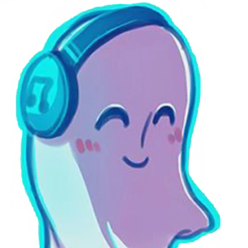 👻 Стикер «Napstablook Undertail» для Telegram
