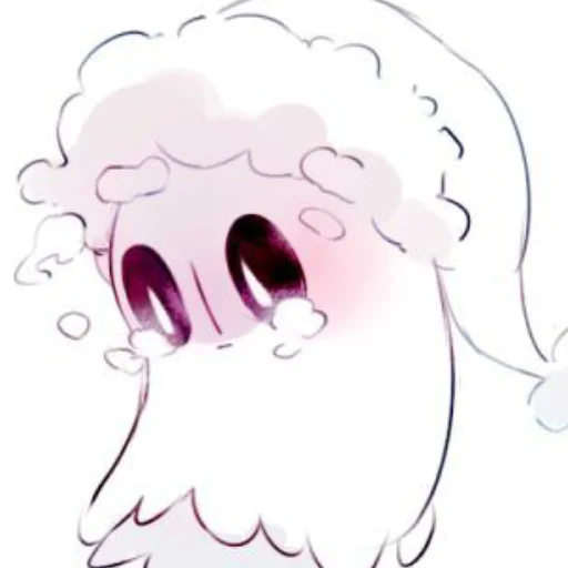 👻 Стикер «Napstablook Undertail» для Telegram