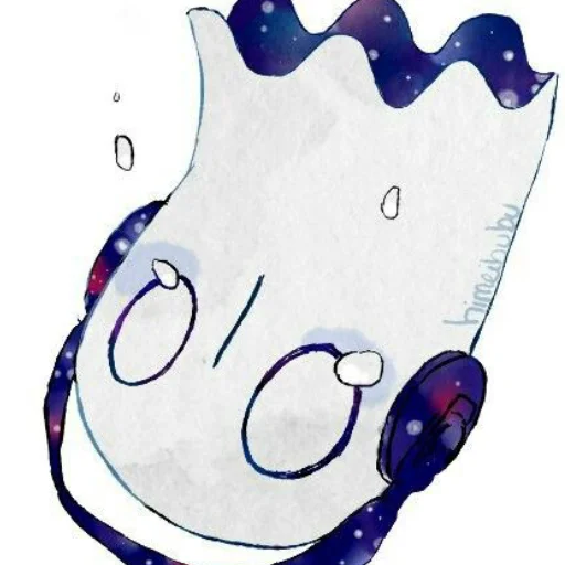 👻 Стикер «Napstablook Undertail» для Telegram