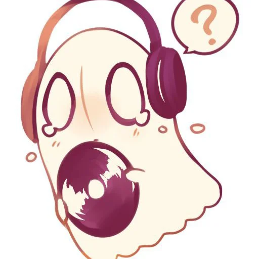 👻 Стикер «Napstablook Undertail» для Telegram
