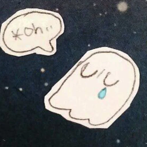 👻 Стикер «Napstablook Undertail» для Telegram