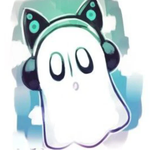 👻 Стикер «Napstablook Undertail» для Telegram