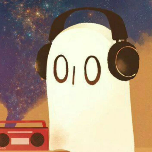 👻 Стикер «Napstablook Undertail» для Telegram