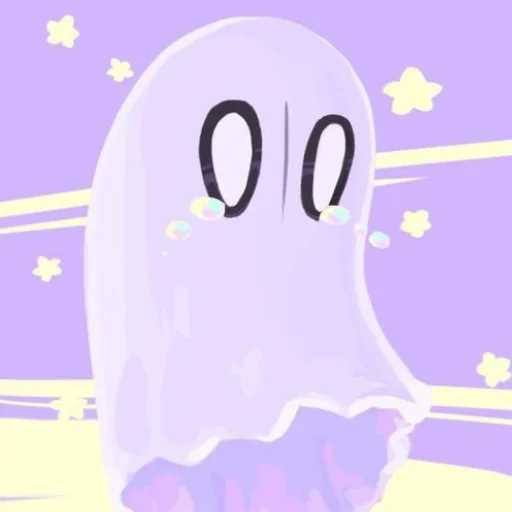 👻 Стикер «Napstablook Undertail» для Telegram