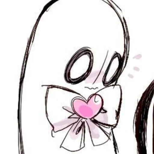 👻 Стикер «Napstablook Undertail» для Telegram