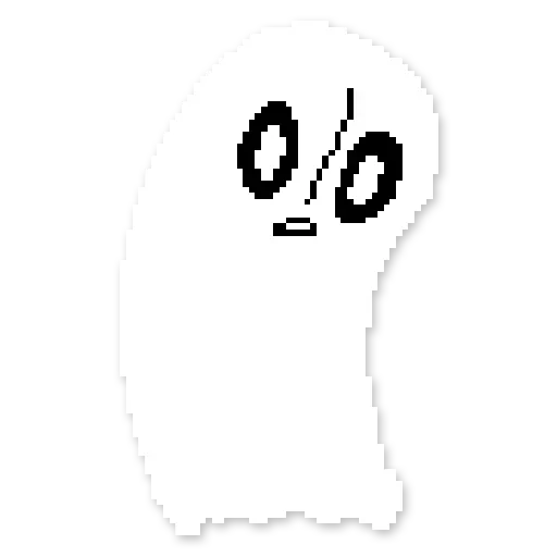 👻 Стикер «Napstablook Undertail» для Telegram
