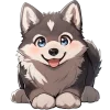 🐶 Эмодзи «нарисованные собачки» для Telegram