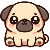 🐶 Эмодзи «нарисованные собачки» для Telegram