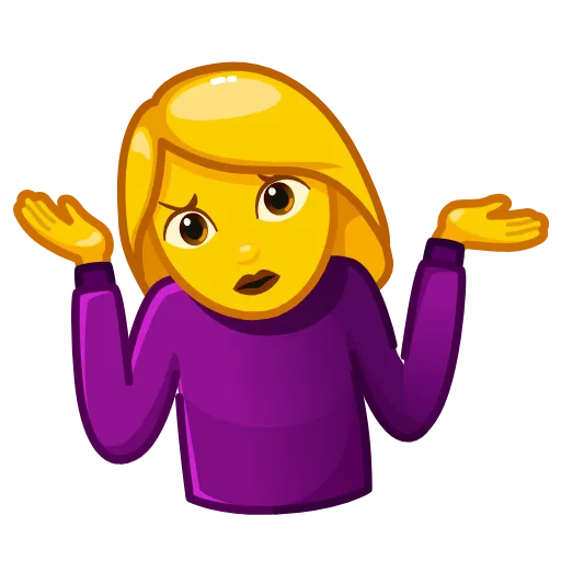 🤷‍♀ Стикер «Наркомания 2» для Telegram