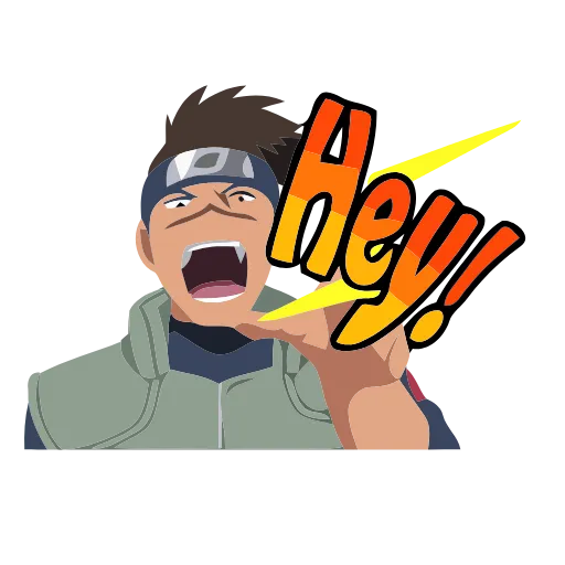 🙋‍♂ Стикер «Naruto Animated» для Telegram