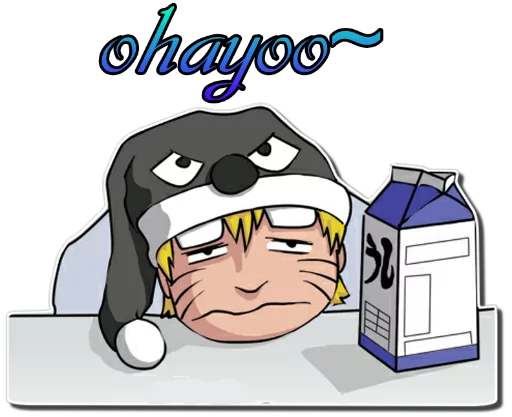 😪 Стикер «NARUTO [รקร]» для Telegram