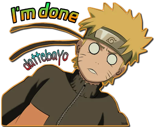 😵 Стикер «NARUTO [รקร]» для Telegram