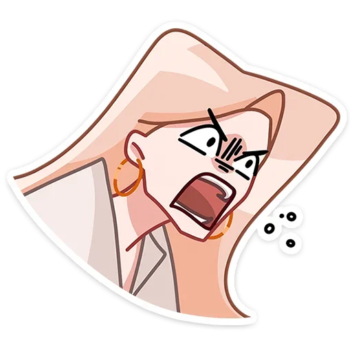 😡 Стикер «Наташа» для Telegram