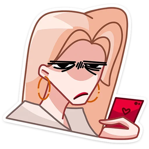 😡 Стикер «Наташа» для Telegram