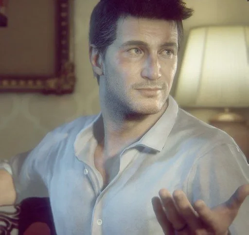 😏 Стикер «Nathan Drake» для Telegram