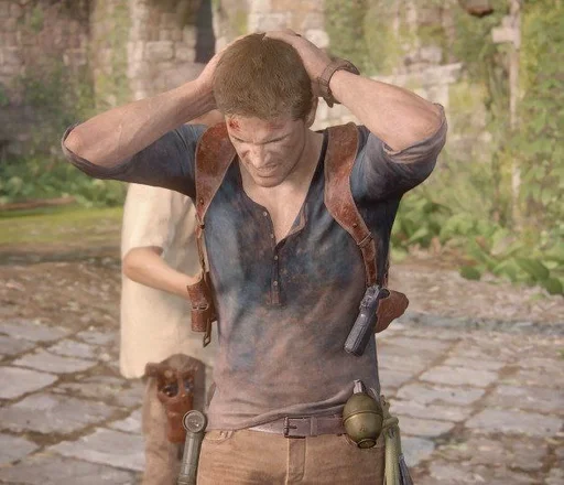 😣 Стикер «Nathan Drake» для Telegram