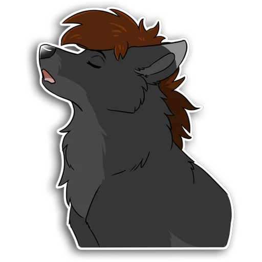 🐺 Стикер «Natra vol. 2» для Telegram