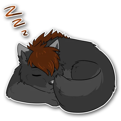 😴 Стикер «Natra vol. 2» для Telegram