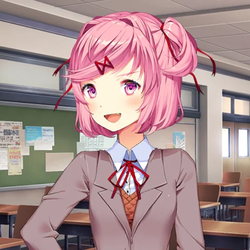 🧁 Стикер «Natsuki chan» для Telegram