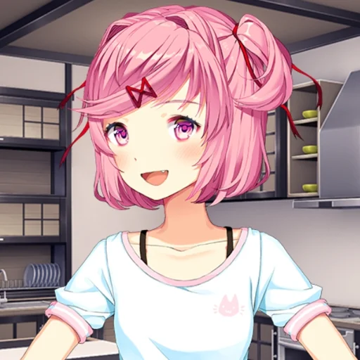 ☁️ Стикер «Natsuki chan» для Telegram