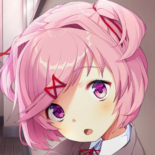 🎧 Стикер «Natsuki chan» для Telegram