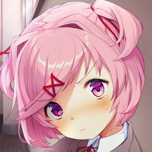 🍼 Стикер «Natsuki chan» для Telegram