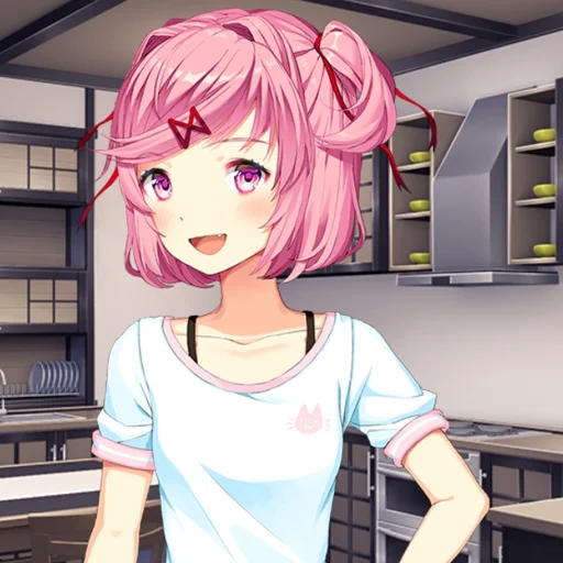 🩹 Стикер «Natsuki chan» для Telegram