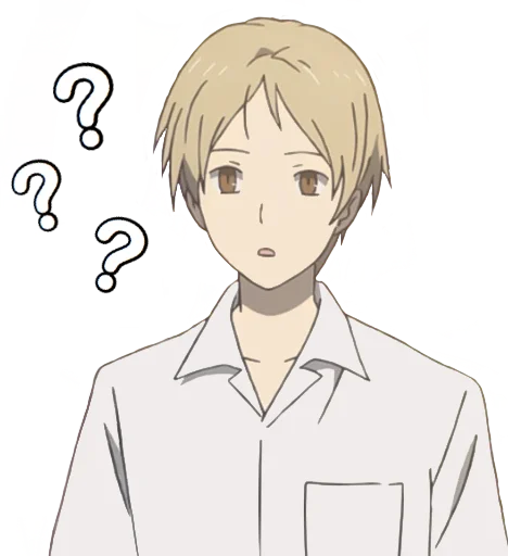 ❔ Стикер «Natsume Yuujinchou» для Telegram