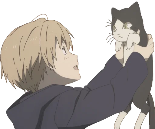 🤗 Стикер «Natsume Yuujinchou» для Telegram