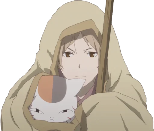 😠 Стикер «Natsume Yuujinchou» для Telegram