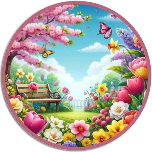 🏕 Стикер «Nature Scenes» для Telegram