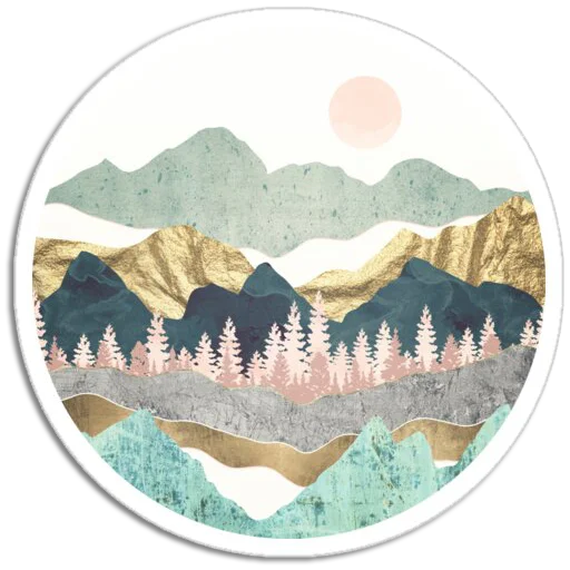 🌄 Стикер «Nature Scenes» для Telegram