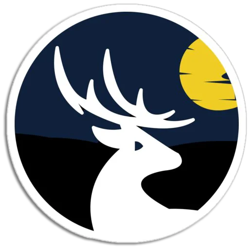 🦌 Стикер «Nature Scenes» для Telegram
