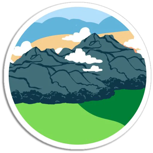 ⛰ Стикер «Nature Scenes» для Telegram