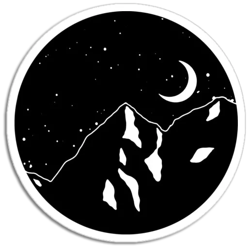 ⛰ Стикер «Nature Scenes» для Telegram