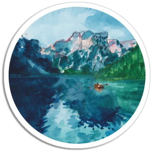 ⛰ Стикер «Nature Scenes» для Telegram