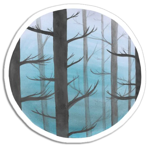 🌲 Стикер «Nature Scenes» для Telegram