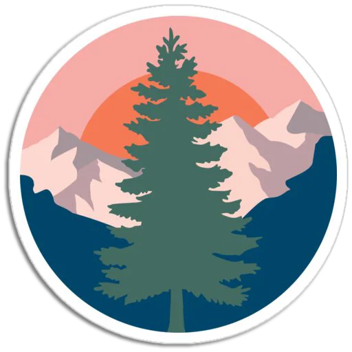 🌲 Стикер «Nature Scenes» для Telegram