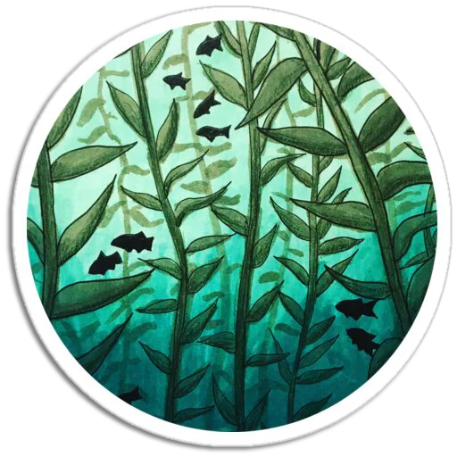 🌿 Стикер «Nature Scenes» для Telegram