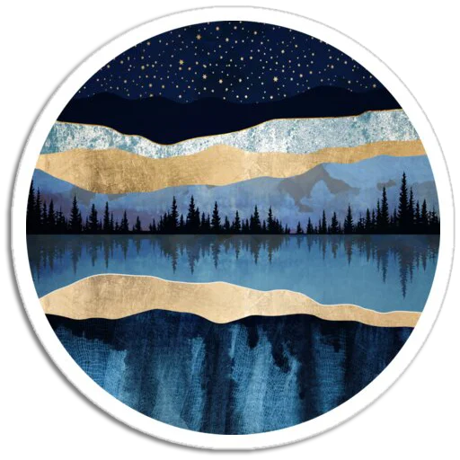 🌲 Стикер «Nature Scenes» для Telegram