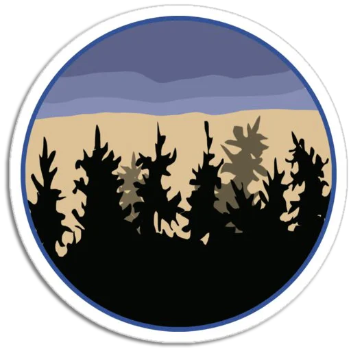 🌲 Стикер «Nature Scenes» для Telegram