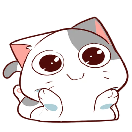 Стикерпак Naughty Cat для Telegram — скачать