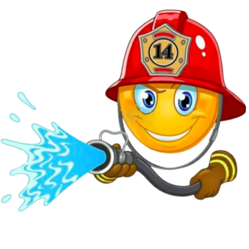 👨‍🚒 Стикер «Смайлики 4» для Telegram