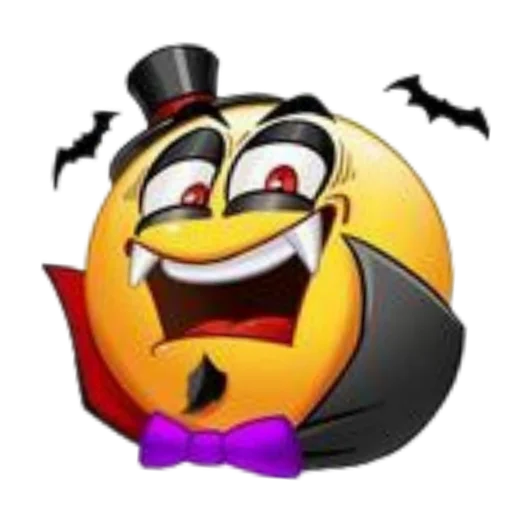 🦇 Стикер «Смайлики 4» для Telegram
