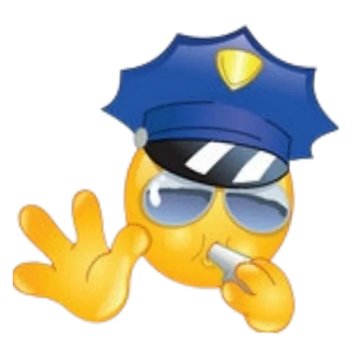 🚔 Стикер «Смайлики 4» для Telegram